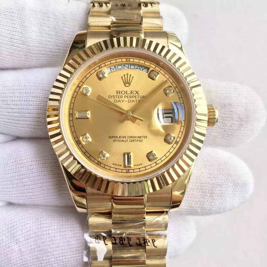 Replica Rolex Day-Date 118238A-83208 Gold Automatic Mechanical Men's Watch