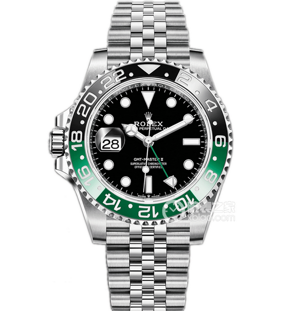 C廠勞力士格林尼治型M126720VTNR-0001雪碧圈 左撇子腕錶 頂級復刻錶