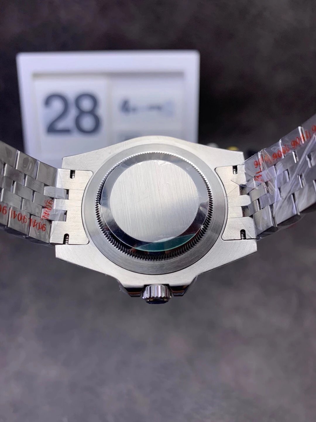 C factory Rolex GMT-Master M126720VTNR-0001 Sprite bezel left-handed watch, top-grade replica.