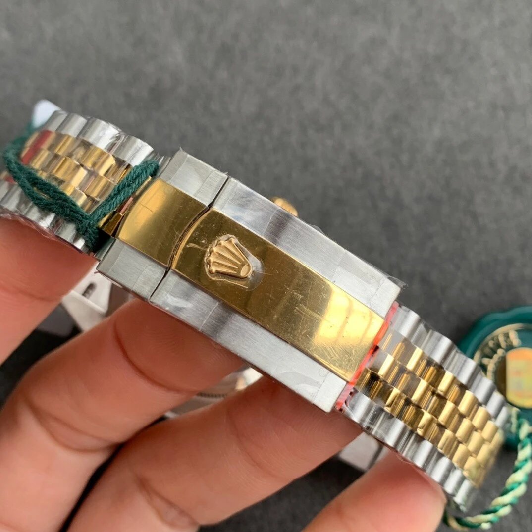 VS factory Rolex Datejust series m126333-0014 two-tone black dial men's mechanical watch, high-end top-quality replica wristwatch.