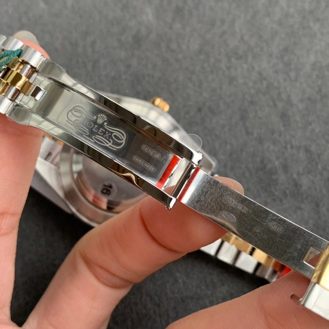 VS factory Rolex Datejust series m126333-0014 two-tone black dial men's mechanical watch, high-end top-quality replica wristwatch.