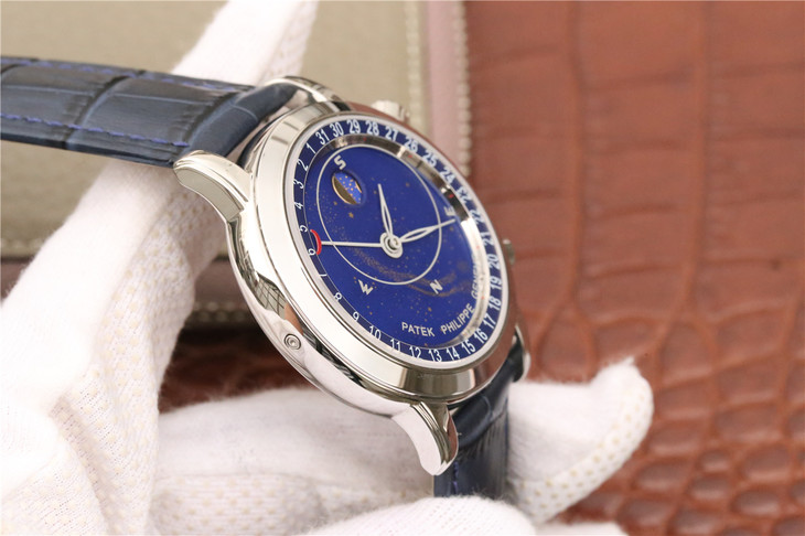 Patek Philippe Starry Night Ultimate Edition 6102 Super Complications Series, Blue Dial with Pearl Curve Movement