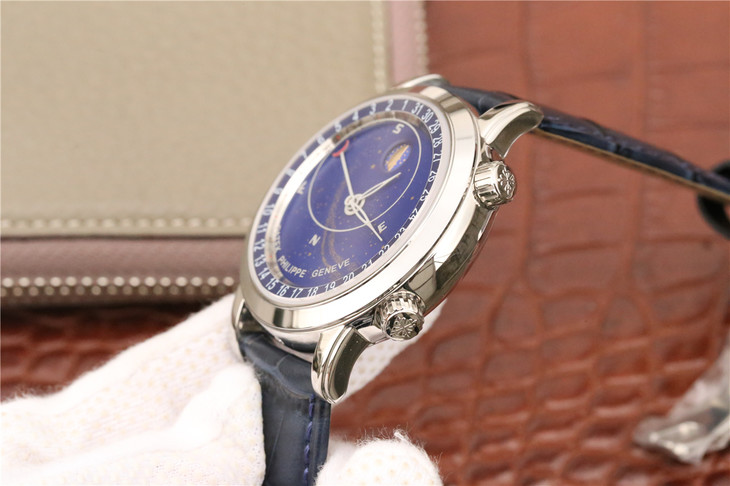 Patek Philippe Starry Night Ultimate Edition 6102 Super Complications Series, Blue Dial with Pearl Curve Movement