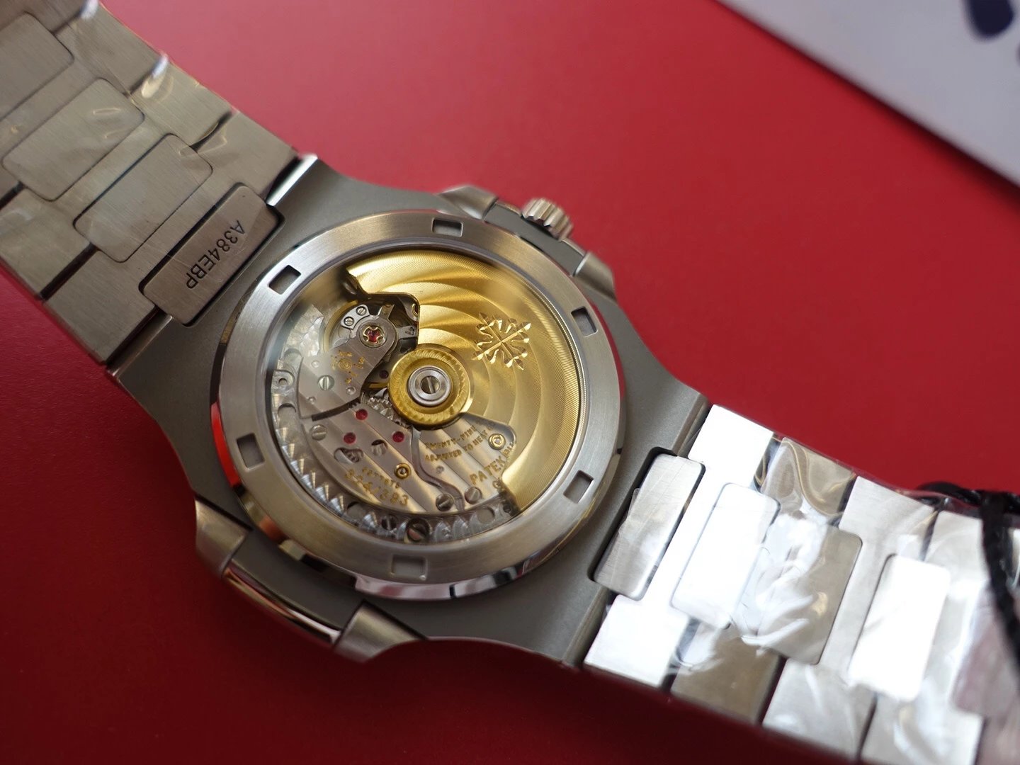 PPF factory Patek Philippe 5711 white dial Nautilus steel bracelet men's mechanical watch