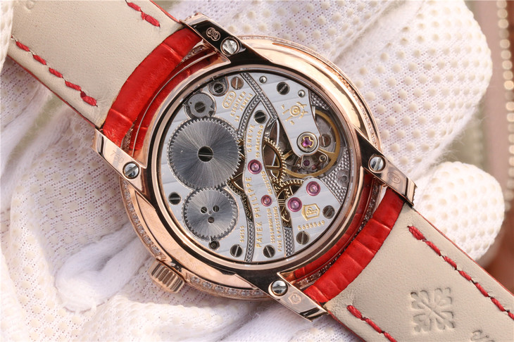 Patek Philippe Complications Series 4968/400R-001 Diamond-set Ladies' Mechanical Watch