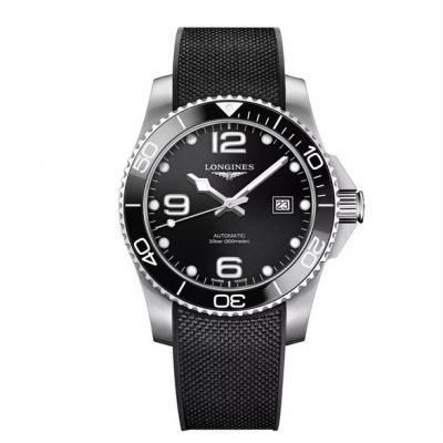 ZF浪琴康卡斯水中霸主L3.781.4.56.9搭載L888.2型機芯41mm男士潛水錶