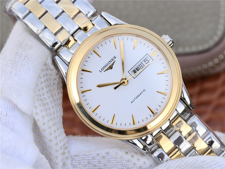 GK Factory Longines Chess Series Dual Calendar L4.899.3.22.7 Men's Automatic Robotic Arm with Chinese and English Dual Calendar