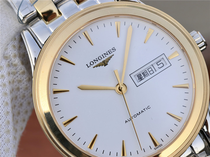 GK Factory Longines Chess Series Dual Calendar L4.899.3.22.7 Men's Automatic Robotic Arm with Chinese and English Dual Calendar