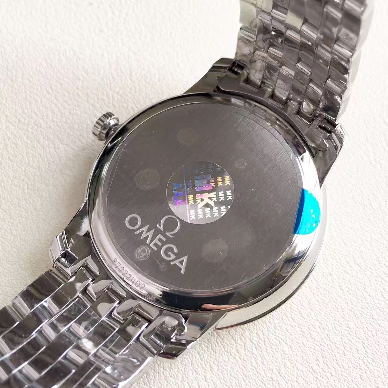 mk factory Omega De Ville 424.10.37.20.02.001 mechanical men's watch fully upgraded mks version