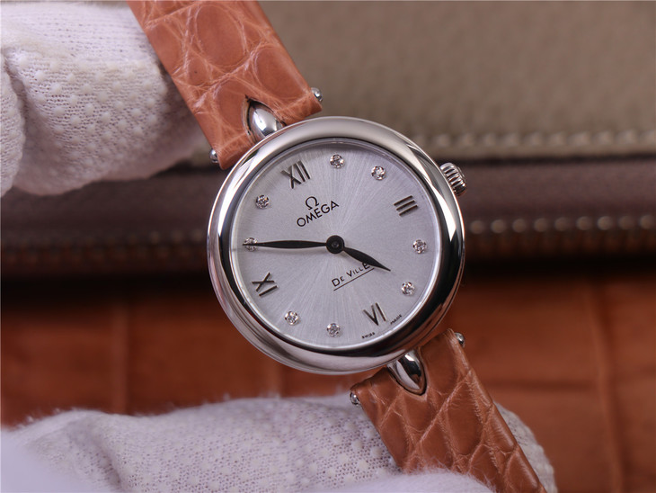 Ladies: GS Omega Dewdrop Series 424.13.27.60.55.001 Watch (Dewdrop) Ladies Quartz Movement Watch