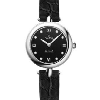 女士：GS優雅之作 歐米茄蝶飛系列424.13.27.60.55.001腕錶(Dewdrop) 女士腕錶