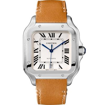 V6卡地亞山度士SANTOS桑托斯系列WSSA0009情侶款機械錶