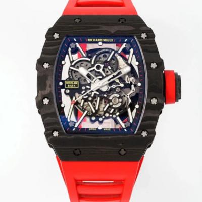 ZF廠理查德米勒RM35-02 鏤空背透自動機械上鍊機芯 男士機械錶 酒桶型