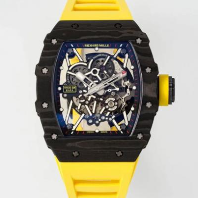 ZF廠理查德米勒RM35-02 鏤空背透 NTPT碳纖維酒桶型外觀 男士機械錶 V3版本