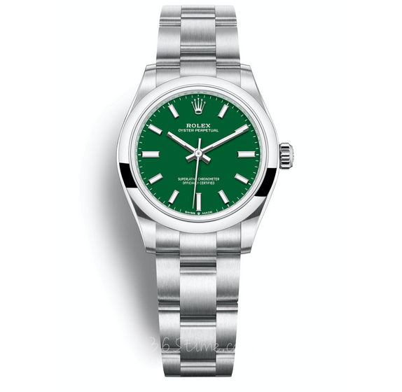 1:1復刻勞力士蠔式恆動31毫米-m277200-0006綠盤時尚機械女錶