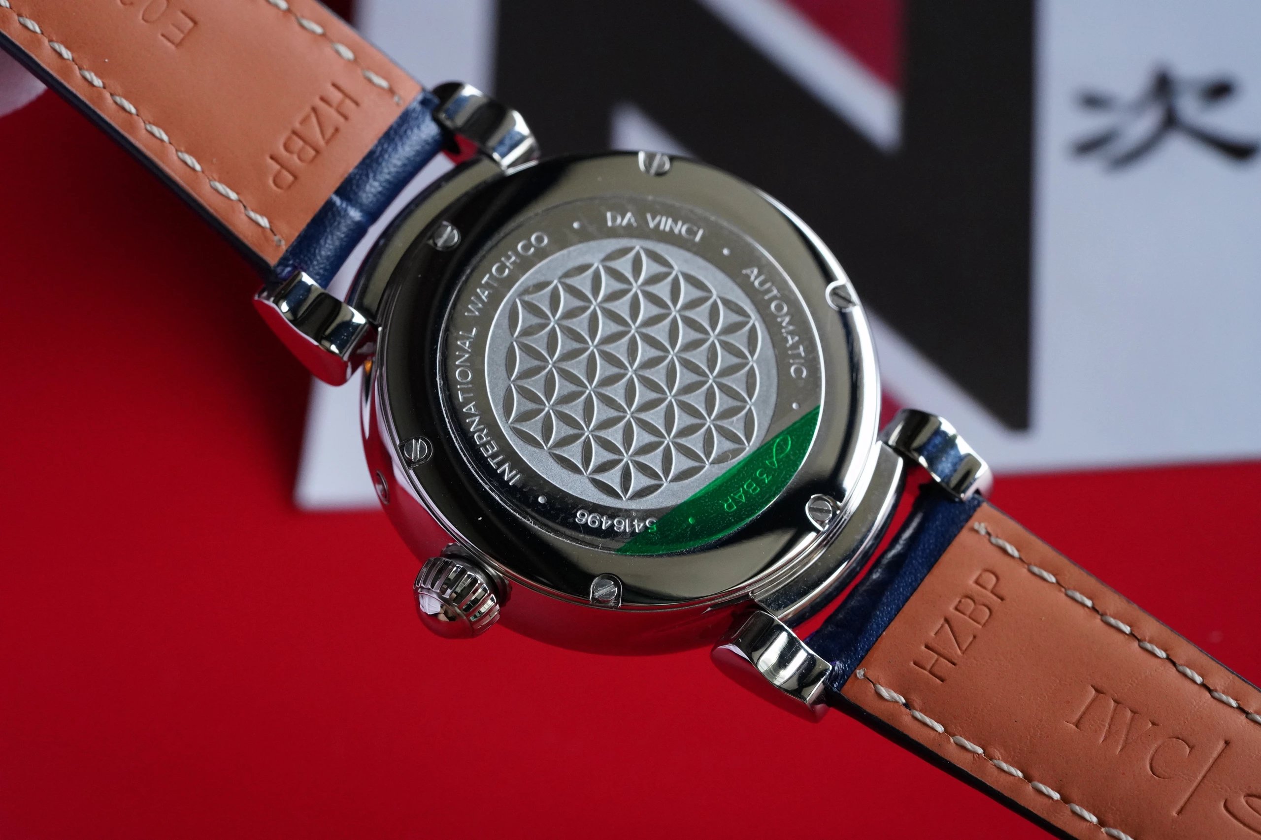 IWC Da Vinci IW459306 Ladies' Watch, Automatic Movement, Stainless Steel Case, Azure Starry Sky, Poetic Moon Phase