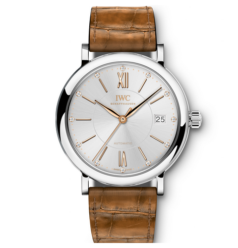 V7廠復刻萬國柏濤菲諾系列IW458101女士機械手錶 V7廠頂級女款柏濤菲諾