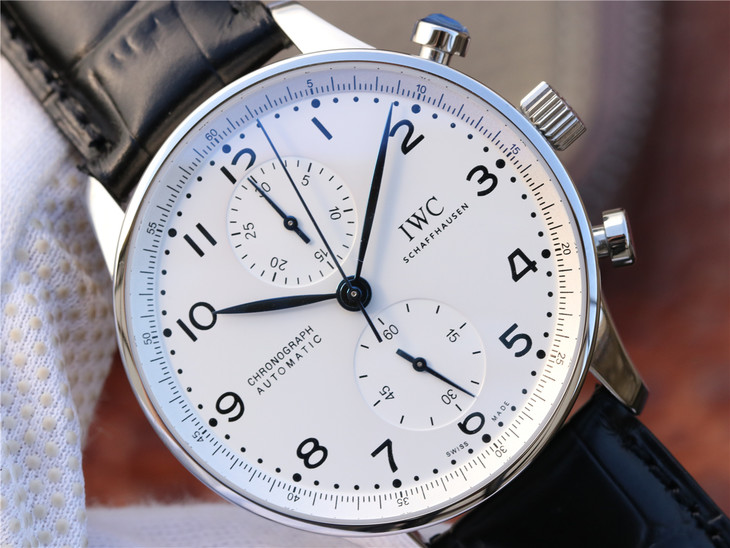 YL factory brand new IWC Portuguese Chronograph IW371417 men's mechanical watch, 150th anniversary version.