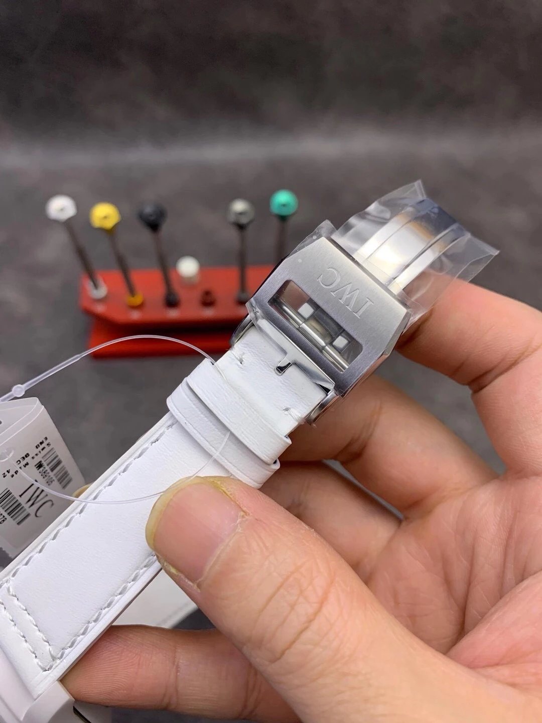 New IWC Pilot's Watch White Ceramic Chronograph Special Edition IW389105 "Lake Tahoe" Men's Mechanical Watch