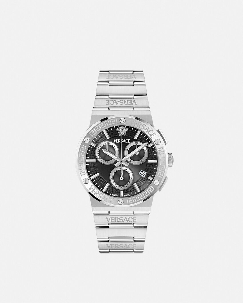 Greca Logo Chrono腕錶